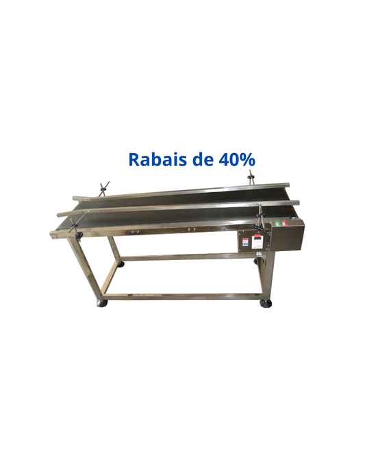 Convoyeurs industriels à courroie – 40% de rabais - Valide jusqu'au 15 mai 2026