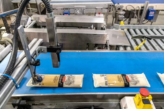 imprimante jet d’encre continu CIJ citronix sur ligne alimentaire”